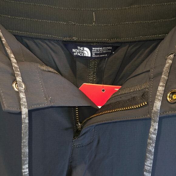 The North Face Bouldren Pants Jogger Ripstop Womens Sz XL Dark Gray Hiking - Picture 11 of 16